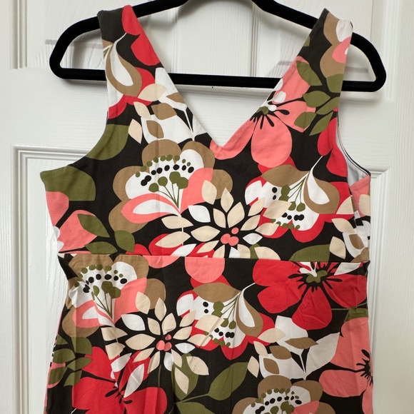 Tommy Bahama - Island print Tank top Coral/green size L - Picture 2 of 3